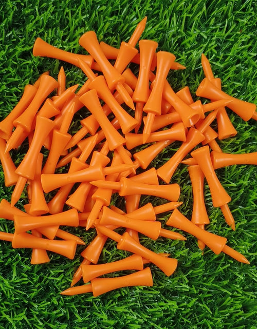 Load image into Gallery viewer, 50Pcs Professional 59Mm Golf Tee Golf Supplies New Golf Practice Products Golf Accessories Golf Limit Nail Plastic Ball Holder
